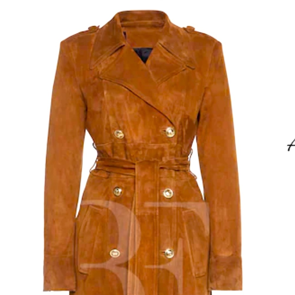 Leather coat